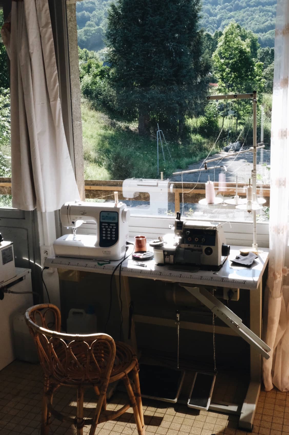 marelha, atelier de confection textile, production à façon de petite et moyenne série, matières naturelles, atelier, france