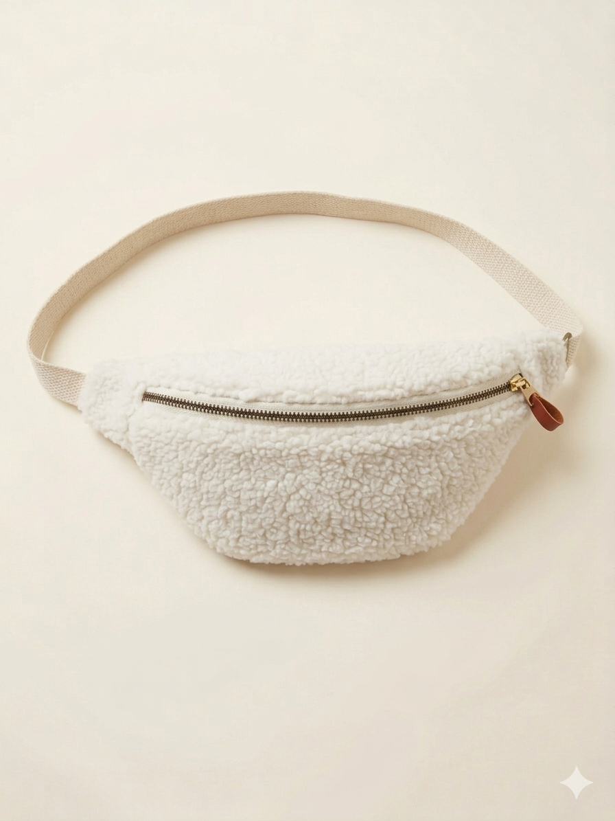 Sac banane en laine