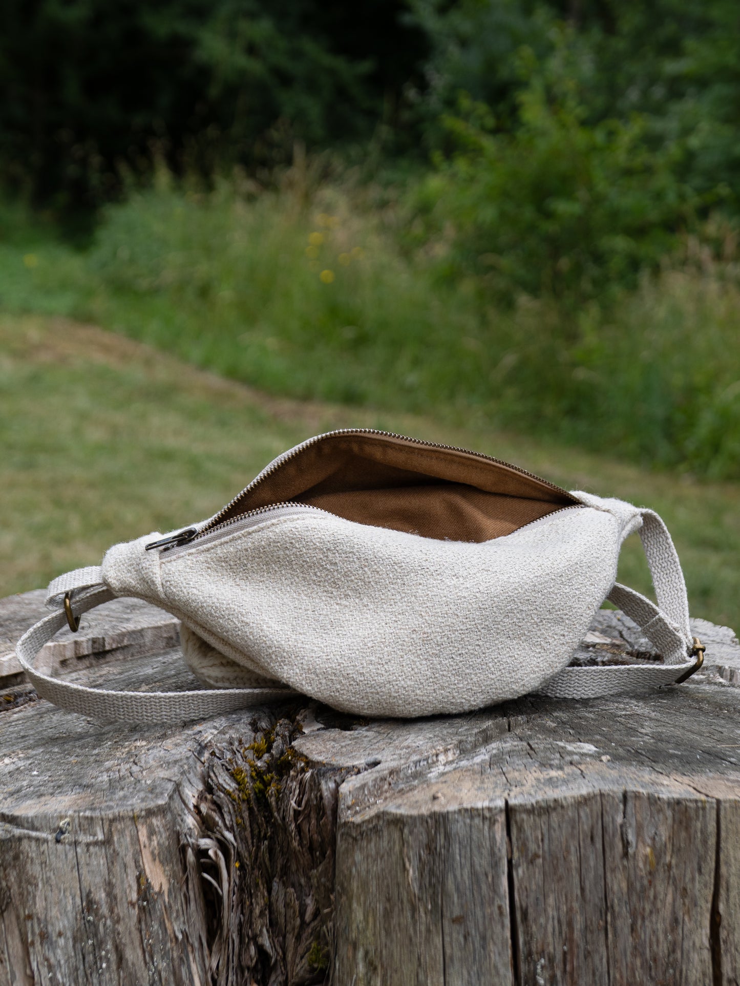 Sac banane en laine