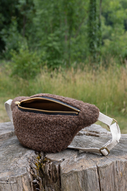 Sac banane en laine
